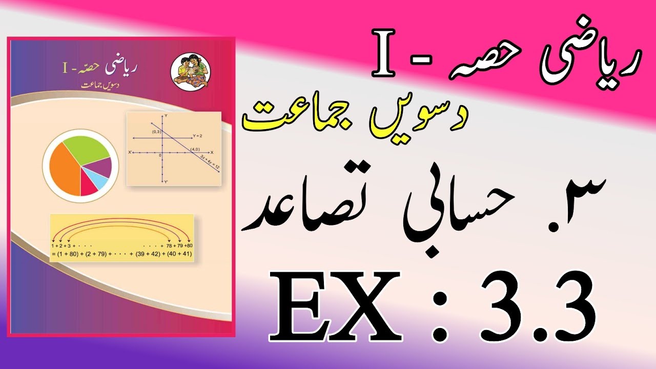 10TH  -  Maths 1 ( Ex : 3.3 )