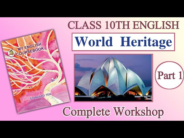 10TH  -  English ( Unit 2.6 part1 )