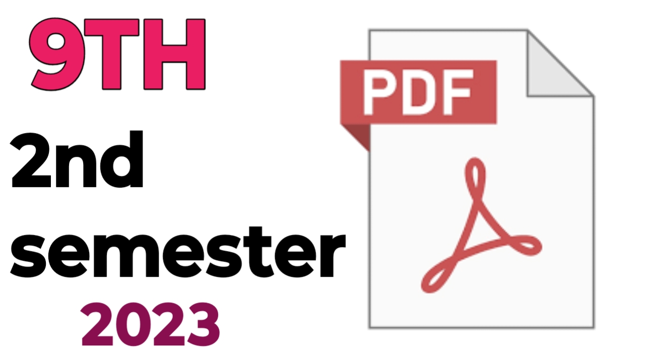 9TH  -  Urdu ( 9th 2nd semester 2023 )